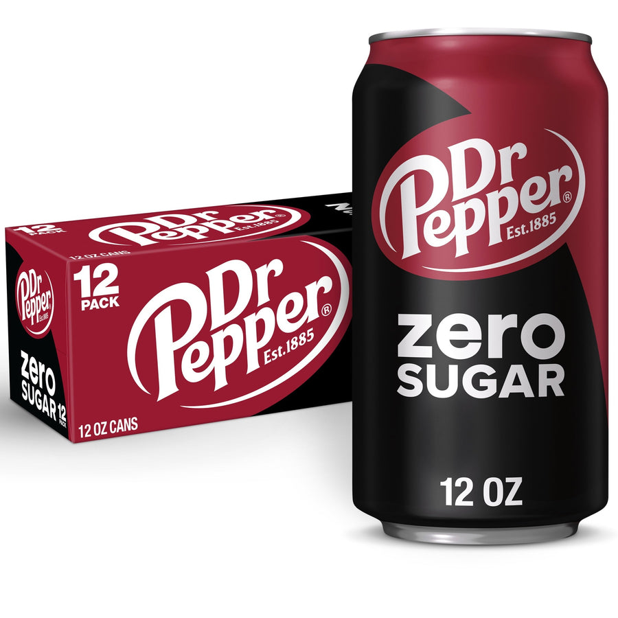 Dr Pepper Zero Sugar Soda - Modern Zero Sugar Style